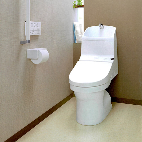 トイレウォッシュレット一体式