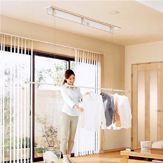 電動昇降物干竿Panasonic：ホシ姫サマ