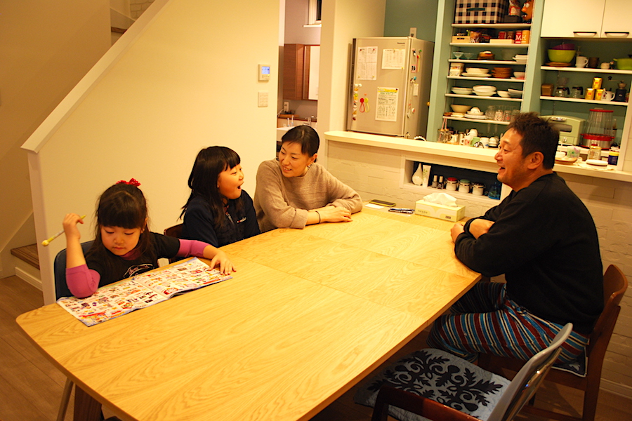 妻のスケッチをデザインに採用。こだわりの注文住宅。