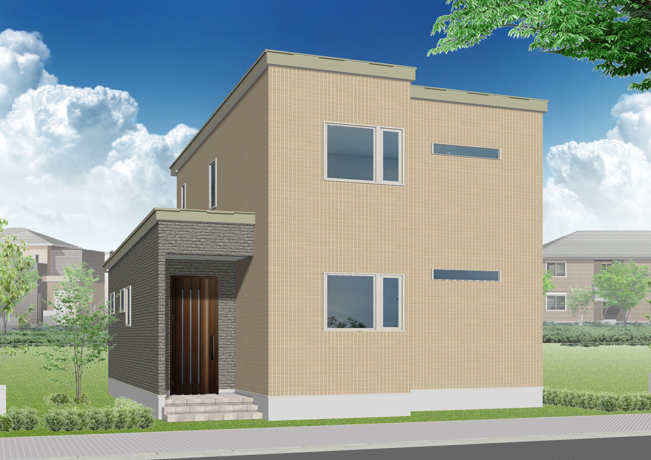 登別市緑町モデルハウス最終公開のお知らせ